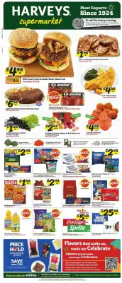 Harveys Supermarkets weekly ad (valid until 23-09)