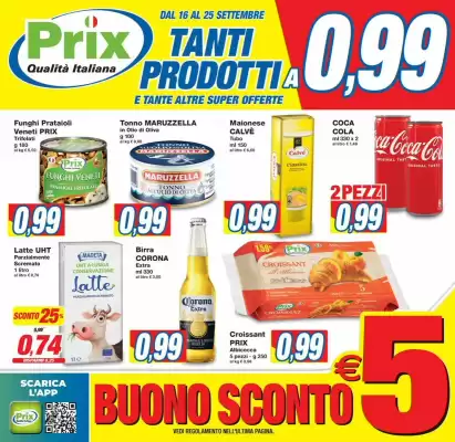 Volantino Prix Quality (valido fino al 25-09)