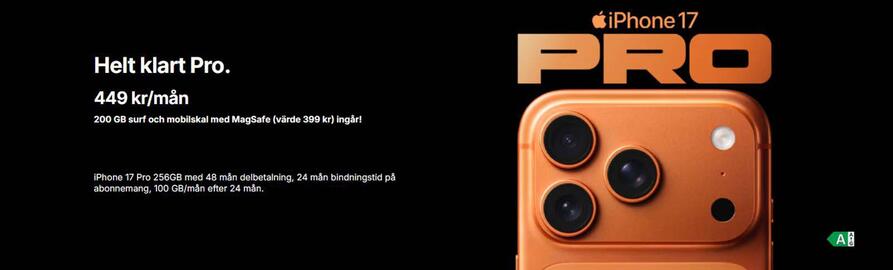 Tre reklamblad Sida 1