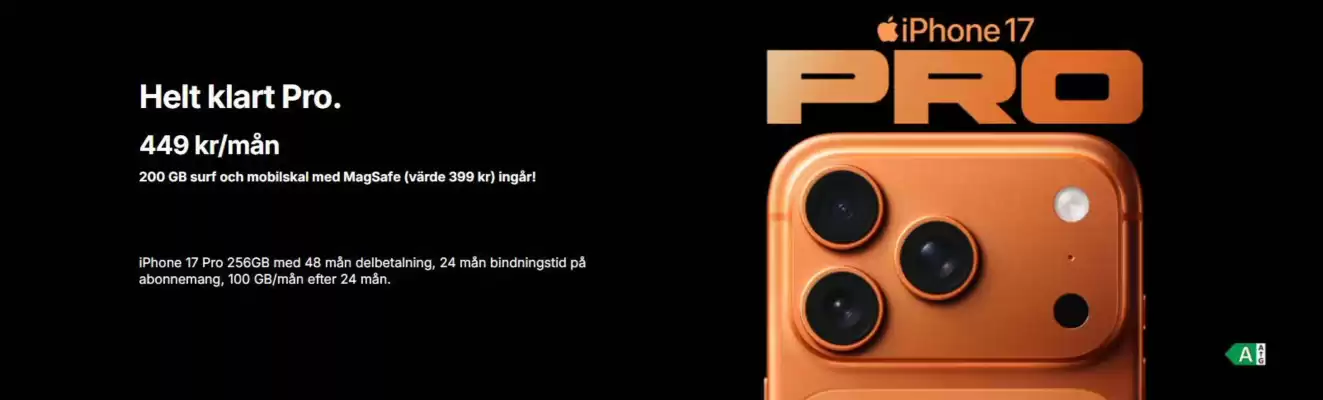 Tre reklamblad (giltig till och med 1-10)