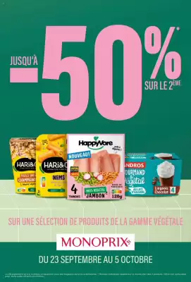 Catalogue Monoprix (valable jusqu'au 5-10)