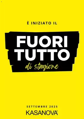 Volantino Kasanova (valido fino al 5-10)