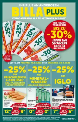 Billa Corso Flugblatt (gültig bis 24-09)