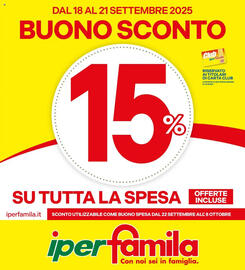 Volantino IperFamila Pagina 1