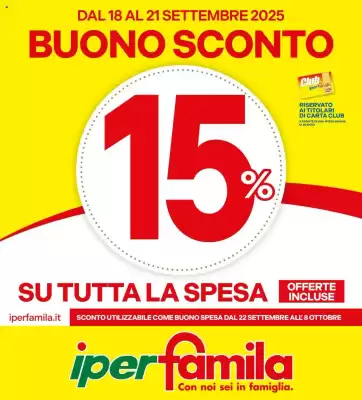 Volantino IperFamila