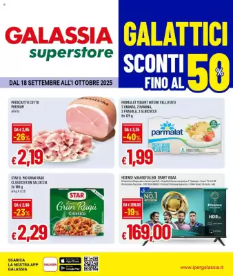 Volantino Galassia superstore (valido fino al 1-10)