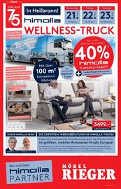 Möbel Rieger Prospekt woche 38 Seite 1