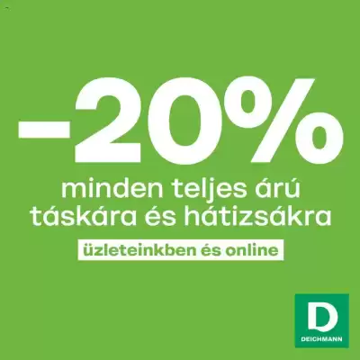Deichmann akciós újság (érvényes eddig: 1-10)