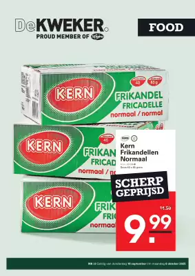 De Kweker folder (geldig t/m 6-10)