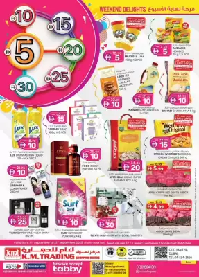 KM Trading catalogue (valid until 21-09)