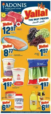 Marché Adonis flyer (valid until 25-09)