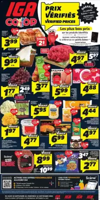 IGA flyer