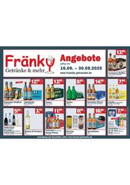 Fränky Getränke Prospekt Seite 1