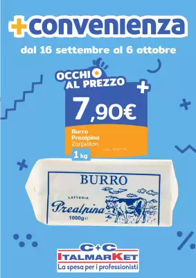 Volantino C+C Italmarket (valido fino al 6-10)