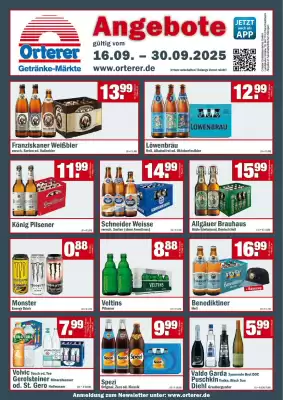 Sobi Getränkemarkt Prospekt (gültig bis 30-09)