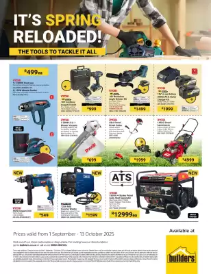 Builders Express catalogue (valid until 13-10)