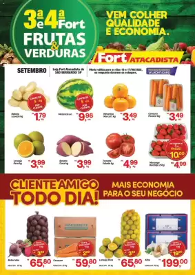 Tabloide Fort Atacadista (válido até 17-09)