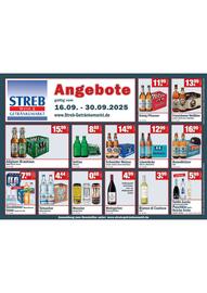 Streb Getränkemarkt Prospekt Seite 1