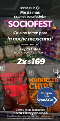 Catálogo Sam's Club (válido hasta 16-09)