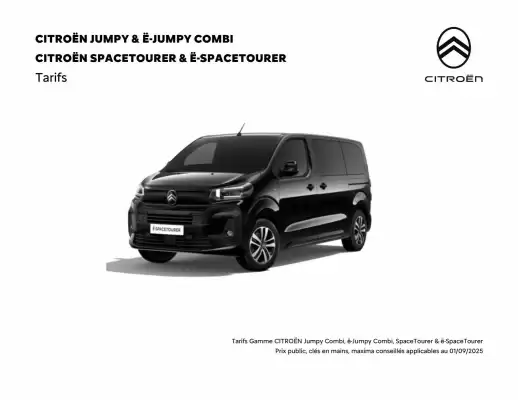 Catalogue Citroën (valable jusqu'au 16-09)