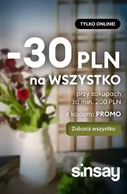 Sinsay gazetka (ważność do 17-09)