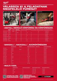 Milwaukee akciós újság Oldal 38