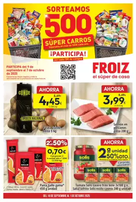 Folleto FROIZ (válido hasta el 1-10)