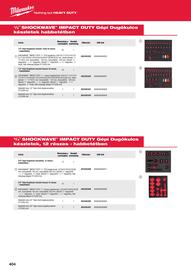Milwaukee akciós újság Oldal 404