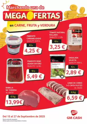 Folleto GM Cash & Carry (válido hasta el 27-09)