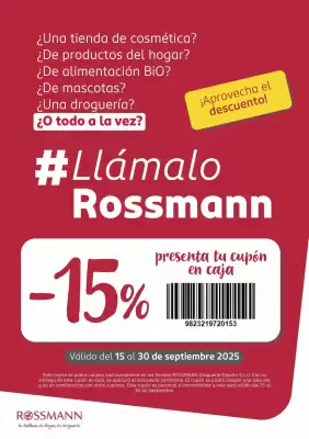 Folleto Rossmann (válido hasta el 30-09)