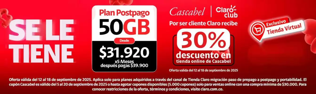 Catálogo Claro (válido hasta 18-09)