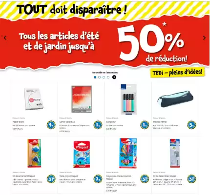 Catalogue TEDi (valable jusqu'au 28-09)