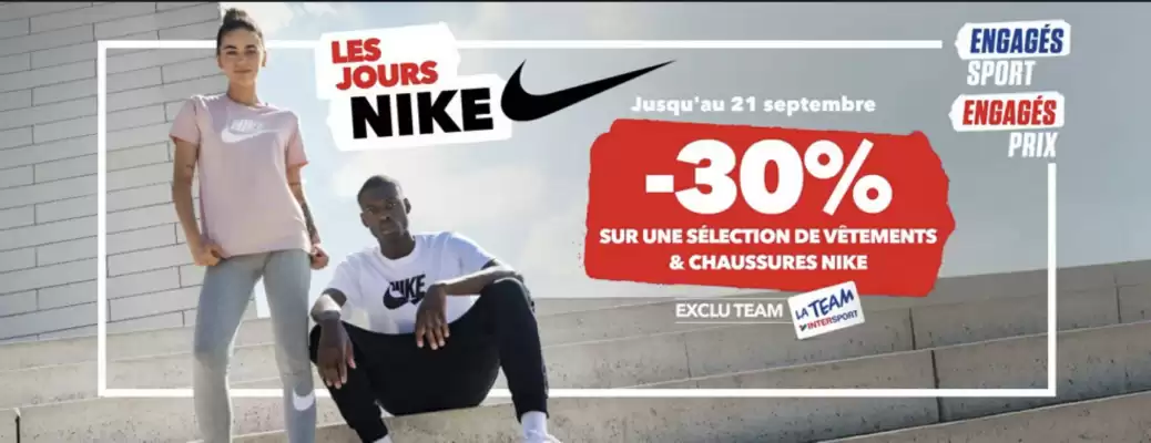 Catalogue Intersport (valable jusqu'au 21-09)