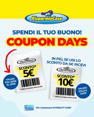 Volantino Risparmio Casa (valido fino al 22-09)