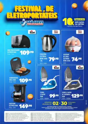 Catálogo Supermercados Jau Serve (válido até 30-09)