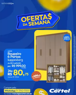 Folheto Lojas Certel (válido até 22-09)
