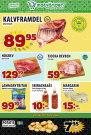 Matvärlden Tensta reklamblad vecka 38 Sida 1