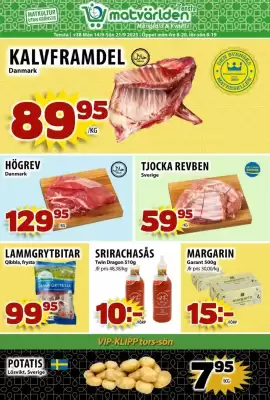 Matvärlden Tensta reklamblad