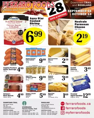 Ferraro Foods flyer (valid until 24-09)