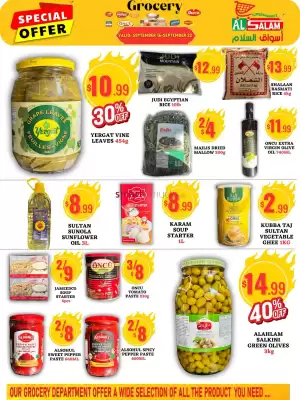Al-Salam Supermarket flyer (valid until 24-09)