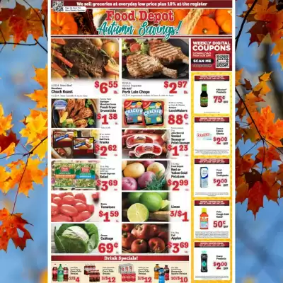 Food Depot weekly ad (valid until 23-09)
