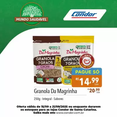 Catálogo Supermercados Condor (válido até 21-09)