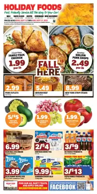 Holiday Foods weekly ad (valid until 21-09)