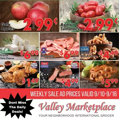 Valley Marketplace weekly ad (valid until 17-09)
