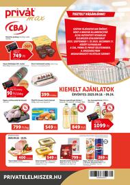 PRIVÁT akciós újság hét 38 Oldal 1