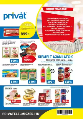 PRIVÁT akciós újság (érvényes eddig: 24-09)
