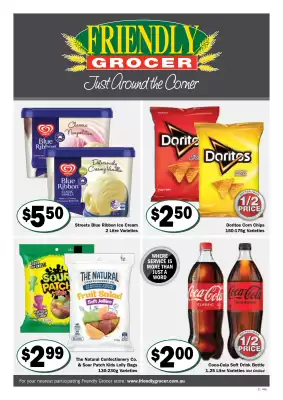Friendly Grocer catalogue (valid until 23-09)