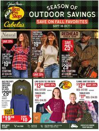 Cabela's weekly ad Page 1