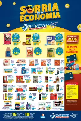 Catálogo Supermercados Jau Serve (válido até 18-09)