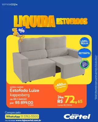 Folheto Lojas Certel (válido até 18-09)